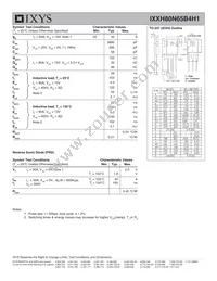 IXXH80N65B4H1 Datasheet Page 2