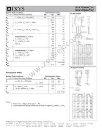 IXXK100N60C3H1 Datasheet Page 2