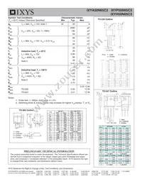 IXYA50N65C3 Datasheet Page 2
