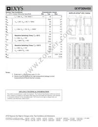 IXYF30N450 Datasheet Page 2