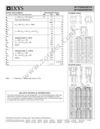 IXYH25N250CHV Datasheet Page 2