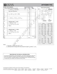 IXYH30N170C Datasheet Page 2