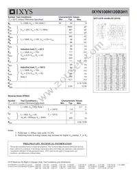 IXYN100N120B3H1 Datasheet Page 2