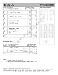 IXYR50N120C3D1 Datasheet Page 2