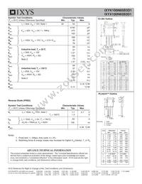 IXYX100N65B3D1 Datasheet Page 2