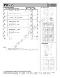 IXYY8N90C3 Datasheet Page 2