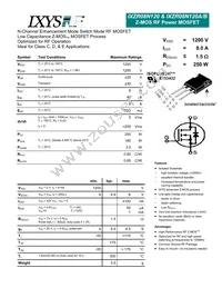 IXZR08N120 Datasheet Cover