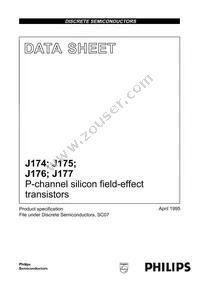 J176 Datasheet Cover