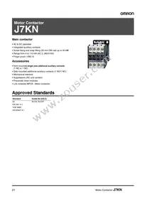 J7KN-176 230 Datasheet Cover