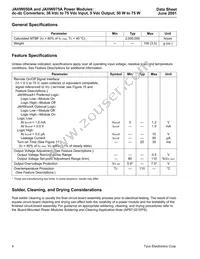 JAHW075A1 Datasheet Page 4