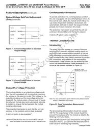 JAHW100F1 Datasheet Page 12