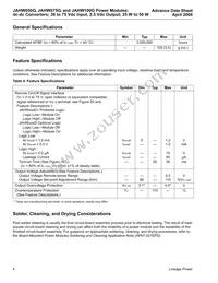 JAHW100G1 Datasheet Page 4