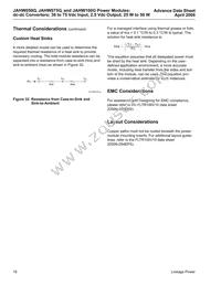 JAHW100G1 Datasheet Page 16