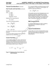 JAHW100Y1 Datasheet Page 15