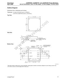 JAHW100Y1 Datasheet Page 17