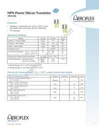 JANTXV2N4150 Datasheet Cover