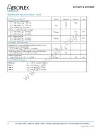 JANTXV2N5680 Datasheet Page 2