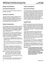 JBW030A1 Datasheet Page 8