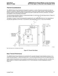 JBW030A1 Datasheet Page 11