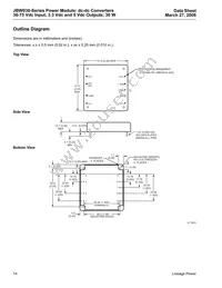 JBW030A1 Datasheet Page 14