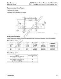 JBW030A1 Datasheet Page 15