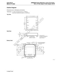 JBW050A1 Datasheet Page 13