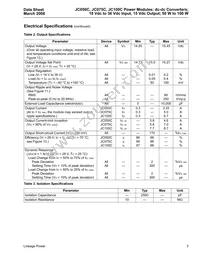 JC100C1 Datasheet Page 3