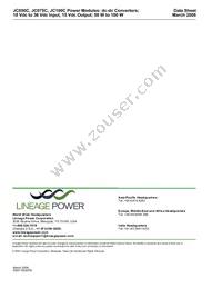 JC100C1 Datasheet Page 16