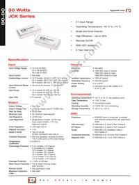 JCK3048D15 Datasheet Cover