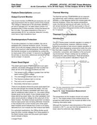 JFC100C1 Datasheet Page 13