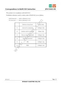 JFN1104LS-AR Datasheet Page 21