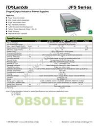 JFS2000-48 Datasheet Cover