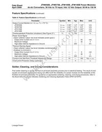 JFW050B1 Datasheet Page 5