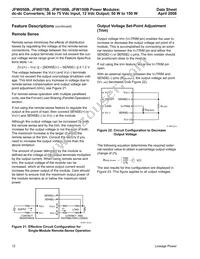 JFW050B1 Datasheet Page 12