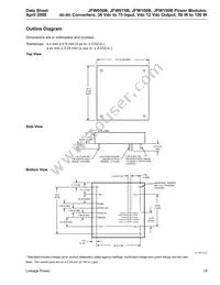 JFW050B1 Datasheet Page 19