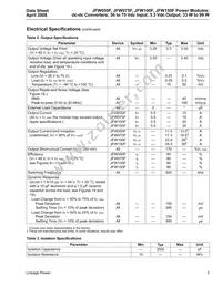 JFW150F1 Datasheet Page 3