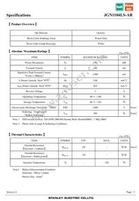 JGN1104LS-AR Datasheet Page 3