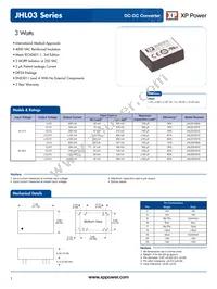 JHL0324D15 Datasheet Cover