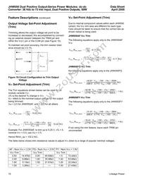 JHW050FY1 Datasheet Page 10