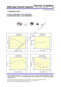 JMK042BJ332KC-W Datasheet Page 2