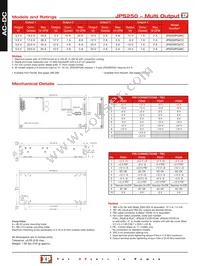 JPS350PS48C Datasheet Page 3