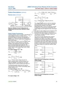 JRW070A0P1 Datasheet Page 16
