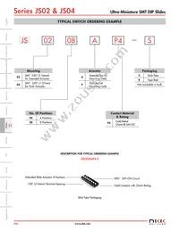 JS0404FP4 Datasheet Page 3