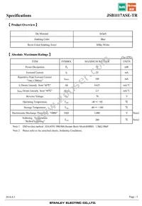 JSB1117ASE-TR Datasheet Page 3