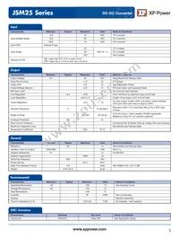 JSM2512D12 Datasheet Page 2