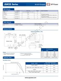 JSM2512D12 Datasheet Page 3