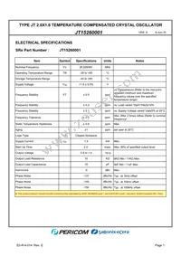 JT15260001 Datasheet Page 3