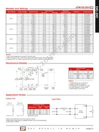 JTK2048D15 Datasheet Page 2