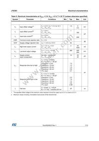 JTS393C-1AA5 Datasheet Page 7