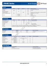 JVA401500S24-DF Datasheet Page 2